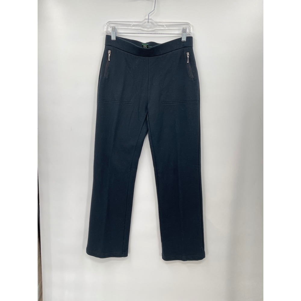 Lauren Ralph Lauren Petite Blue Knit Zip Pocket Sweatpants Size Small‎